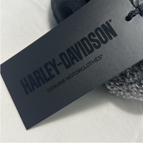 Harley-Davidson Large Hat Willie G Skull Fitted Flap Hat Black Beauty 7 3/8 NWT - Picture 10 of 11